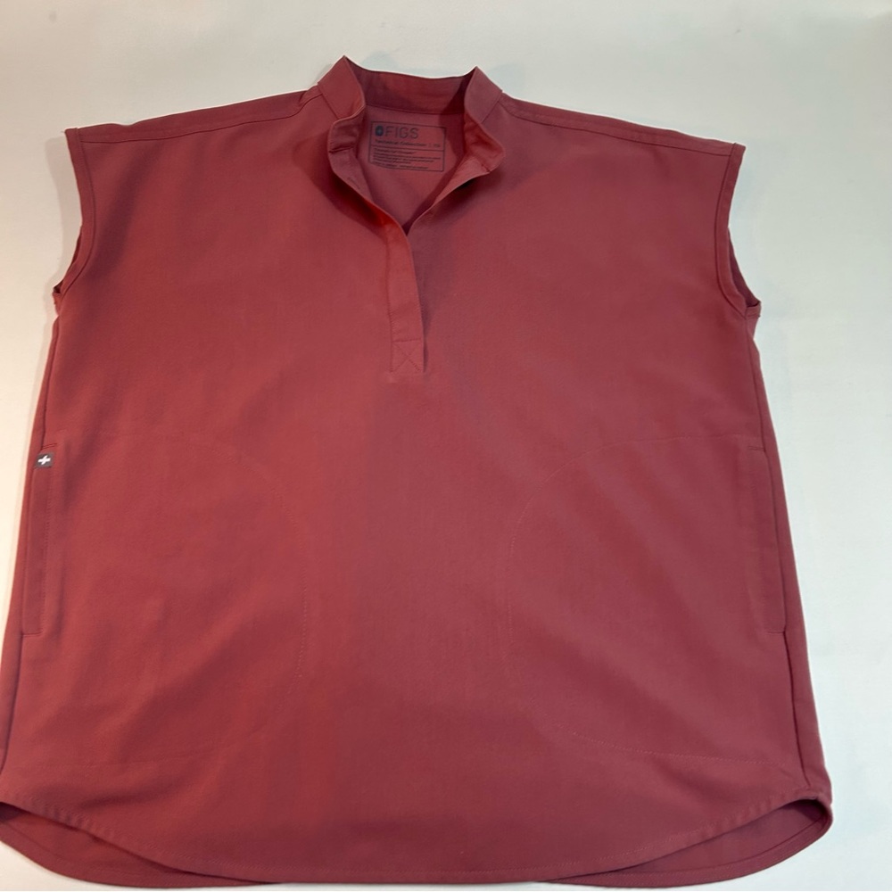 Figs Women's Mauve Technical Collection Scrup Top PO#2652 Mauve/Dusty Pink
